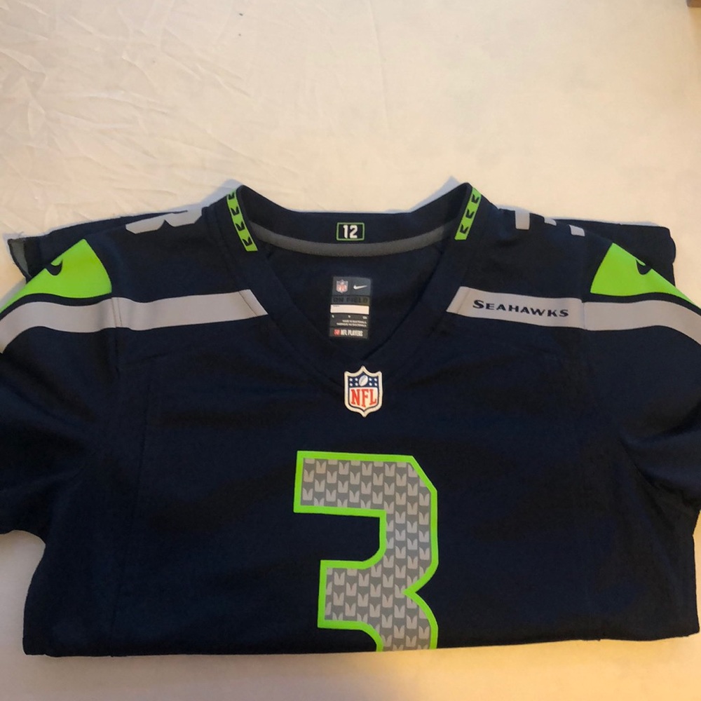 NFL Seahawks Jersey Russell Wilson